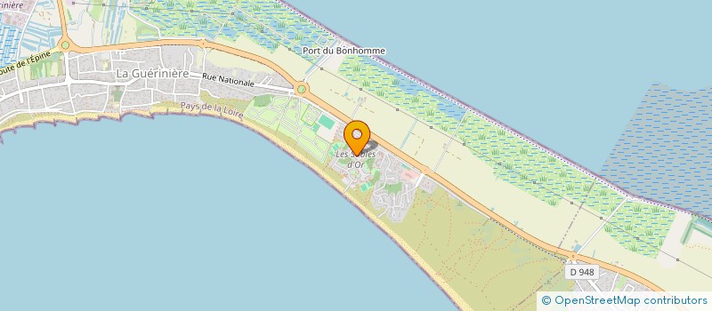 localisation de l'entreprise SYND COPROPRIETE IMMEUBLE BEL HORIZON  LA GUERINIERE