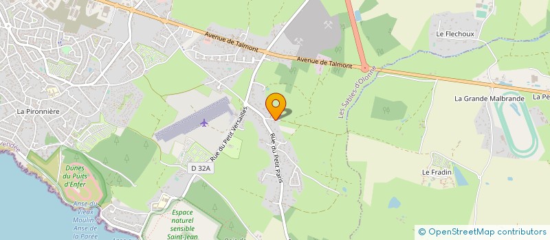 localisation de l'entreprise SYND COPROPRIETE IMMEUBLE BRICK à LES SABLES D'OLONNE