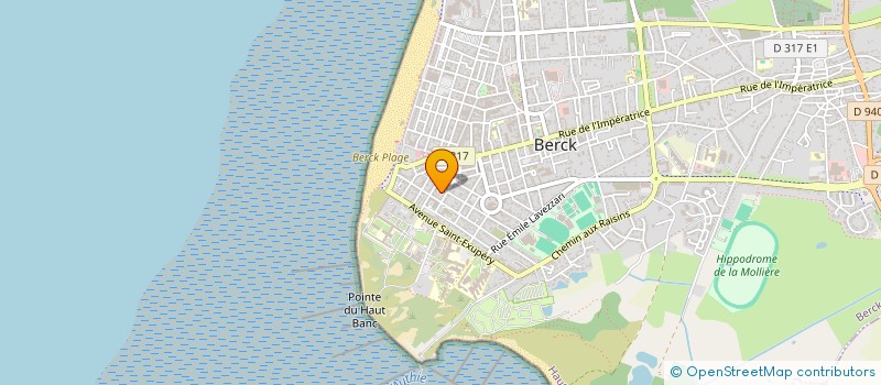 localisation de l'entreprise SYND COPROPRIETE IMMEUBLE CHEVERNY  BERCK