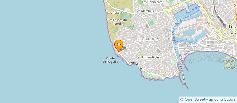 localisation de l'entreprise SYND COPROPRIETE IMMEUBLE EDEN ROC à LES SABLES D'OLONNE