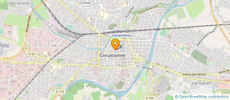 localisation de l'entreprise SYND COPROPRIETE IMMEUBLE MONIE  CARCASSONNE