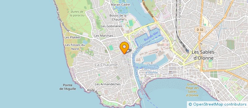 localisation de l'entreprise SYND COPROPRIETE IMMEUBLE SOPHORA à LES SABLES D'OLONNE