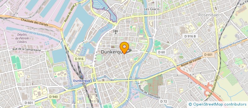 localisation de l'entreprise SYND COPROPRIETE IMMEUBLE STE BARBE 26 à DUNKERQUE