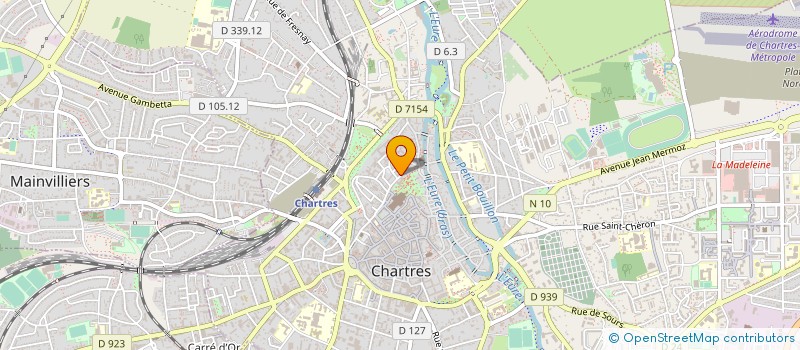 localisation de l'entreprise SYND COPROPRIETE IMP MOUTONNERIE à CHARTRES