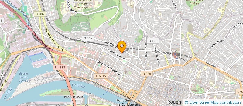 localisation de l'entreprise SYND COPROPRIETE JARDINS DE VERONESES à ROUEN