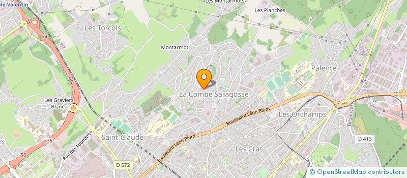 localisation de l'entreprise SYND COPROPRIETE JARDINS OLIVINE  BESANCON