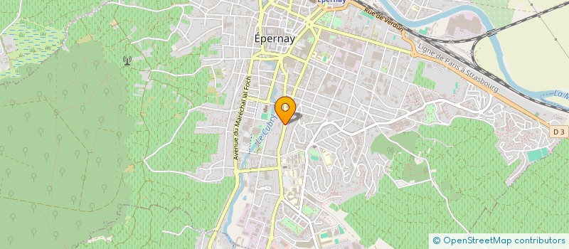 localisation de l'entreprise SYND COPROPRIETE JARDINS ST PAUL  EPERNAY