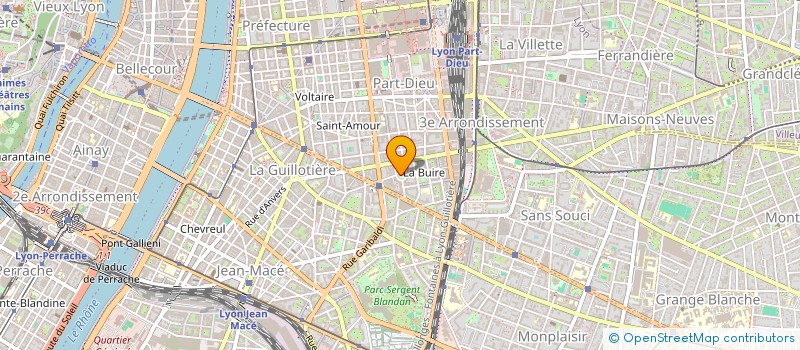 localisation de l'entreprise SYND COPROPRIETE L'AFUL  LYON