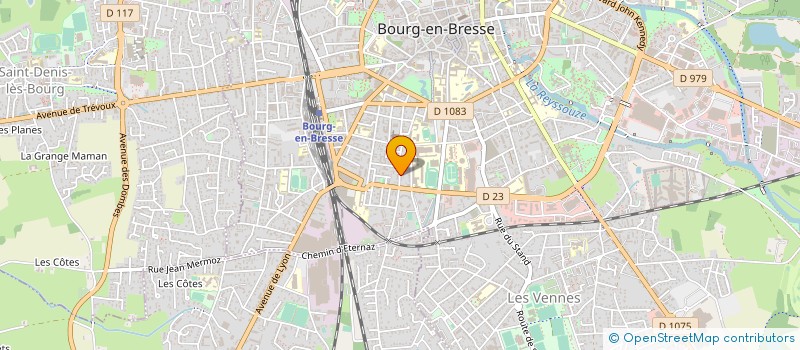 localisation de l'entreprise SYND COPROPRIETE L'OASIS à BOURG-EN-BRESSE