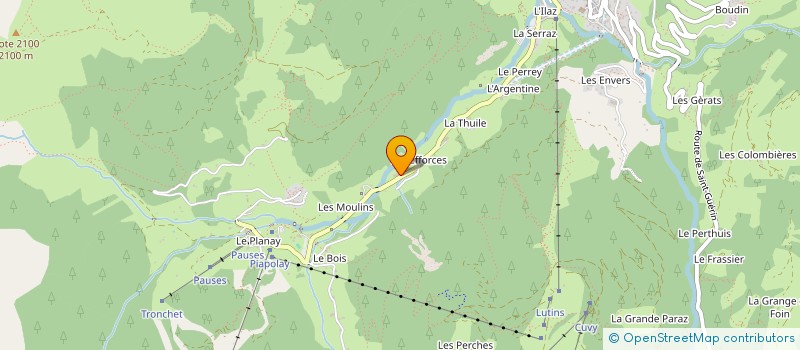 localisation de l'entreprise SYND COPROPRIETE L'OREE DES PISTES  BEAUFORT