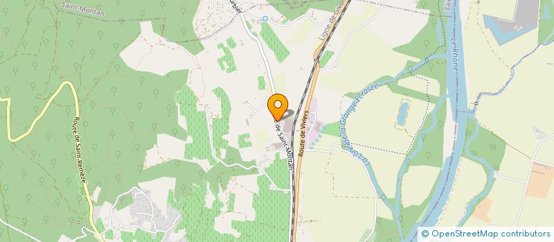 localisation de l'entreprise SYND COPROPRIETE LA SOUTEYRANE  BOURG-SAINT-ANDEOL