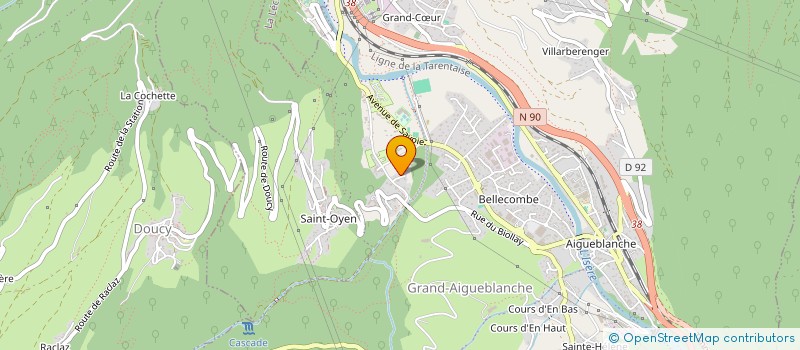 localisation de l'entreprise SYND COPROPRIETE LA VILLAGEOISE  GRAND-AIGUEBLANCHE