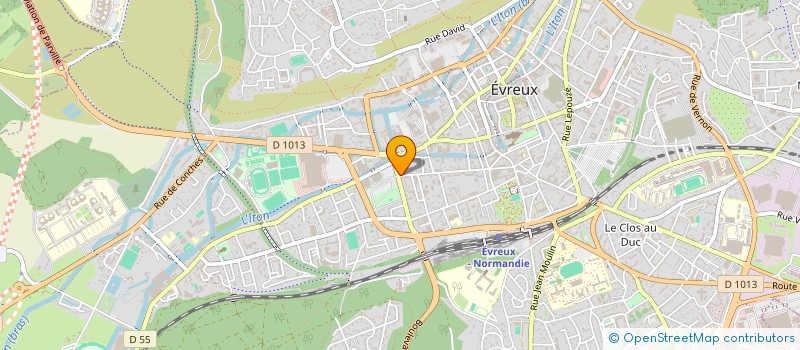 localisation de l'entreprise SYND COPROPRIETE LCR BEL EBAT N 150  EVREUX