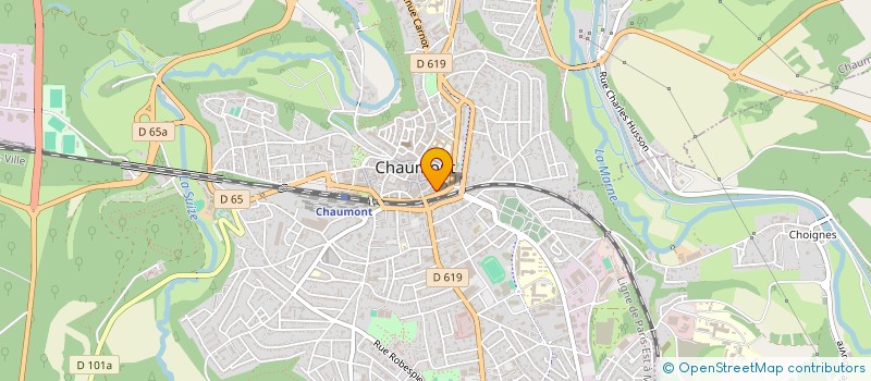 localisation de l'entreprise SYND COPROPRIETE LE CLEMENCEAU à CHAUMONT