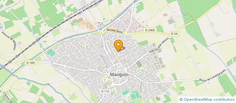 localisation de l'entreprise SYND COPROPRIETE LE DORINA  MAUGUIO