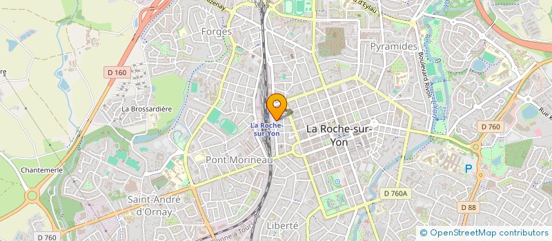 localisation de l'entreprise SYND COPROPRIETE LE FRANCE à LA ROCHE-SUR-YON