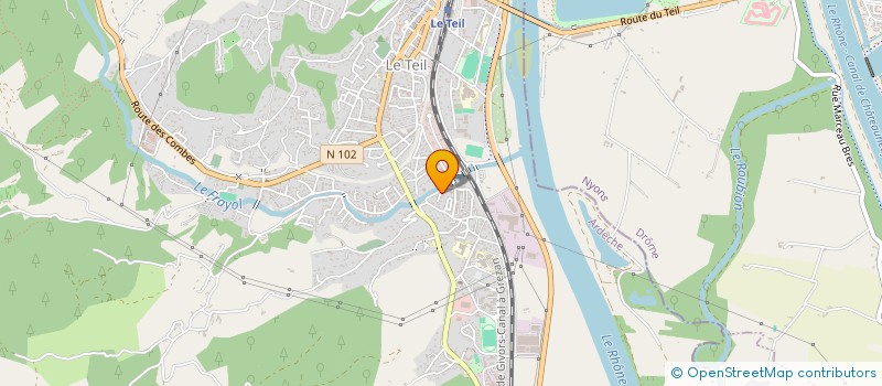 localisation de l'entreprise SYND COPROPRIETE LE FRAYOL à LE TEIL