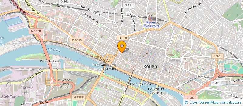 localisation de l'entreprise SYND COPROPRIETE LE HAMEAU SAINT SEVER à ROUEN