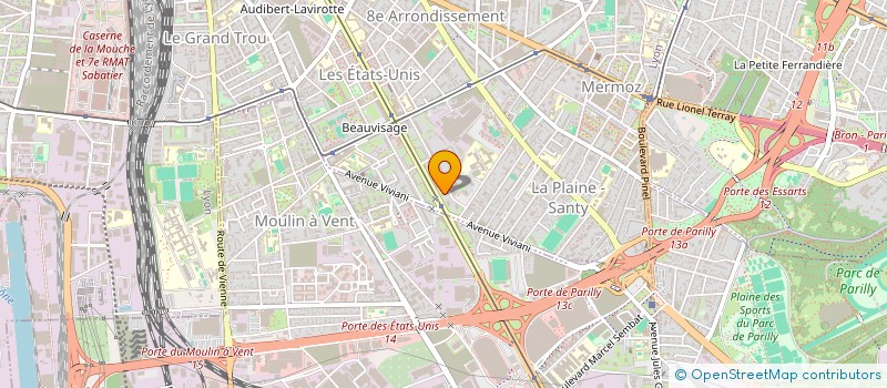 localisation de l'entreprise SYND COPROPRIETE LE LINCOLN  LYON