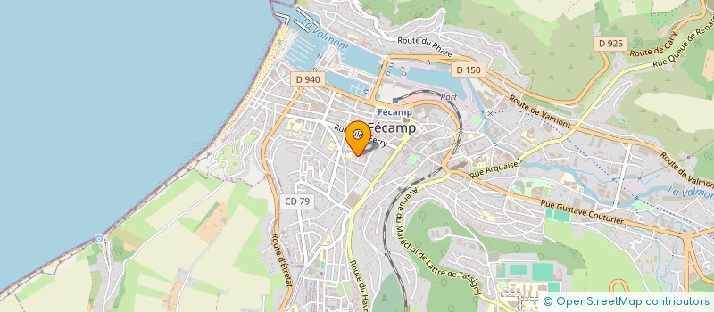 localisation de l'entreprise SYND COPROPRIETE LE MOZART  FECAMP