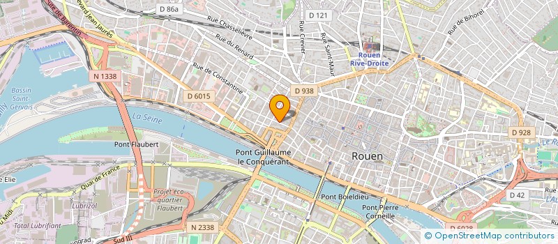 localisation de l'entreprise SYND COPROPRIETE LE NOSTRE à ROUEN