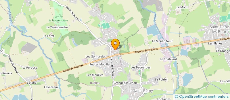 localisation de l'entreprise SYND COPROPRIETE LE PARC à POLLIAT