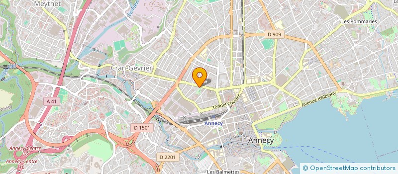 localisation de l'entreprise SYND COPROPRIETE LE PETIT PARC  ANNECY