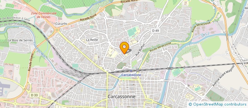 localisation de l'entreprise SYND COPROPRIETE LE PIC DE NORE  CARCASSONNE