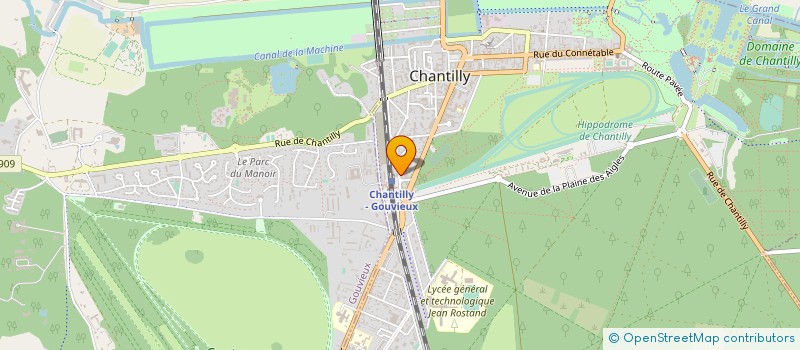 localisation de l'entreprise SYND COPROPRIETE LE PICARDIE à CHANTILLY