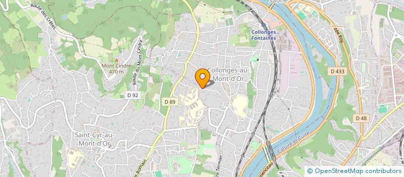 localisation de l'entreprise SYND COPROPRIETE LE PLEIN SOLEIL  COLLONGES-AU-MONT-D'OR