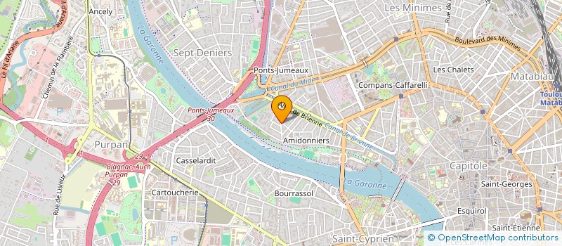 localisation de l'entreprise SYND COPROPRIETE LE RAMIER à TOULOUSE
