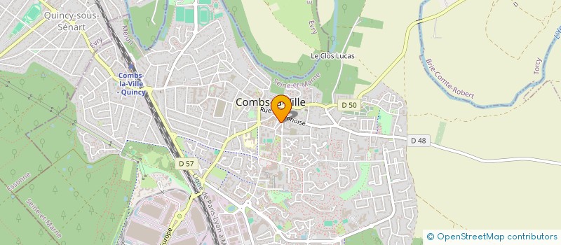 localisation de l'entreprise SYND COPROPRIETE LE RESIDENTIEL DE COMBS  COMBS-LA-VILLE