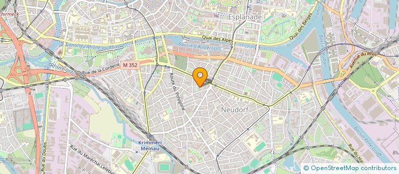 localisation de l'entreprise SYND COPROPRIETE LE RICHMOND à STRASBOURG