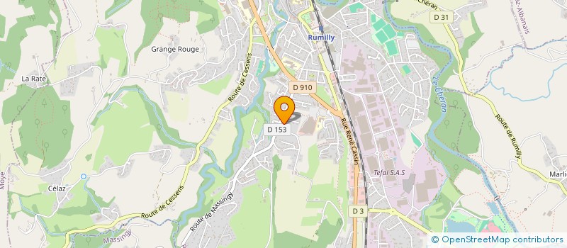 localisation de l'entreprise SYND COPROPRIETE LE SAVOIROUX  RUMILLY