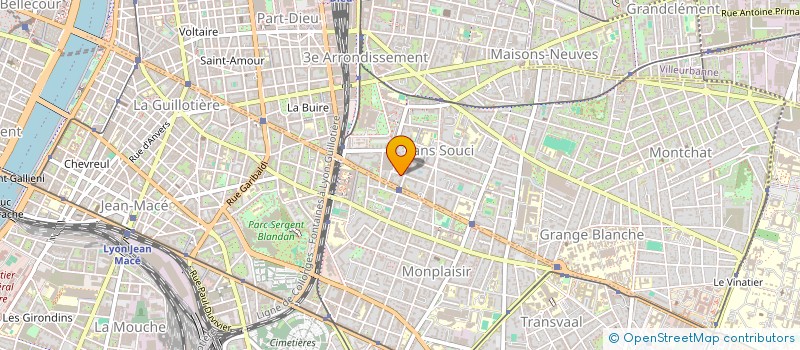 localisation de l'entreprise SYND.COPROPRIETE LE ST MICHEL  LYON