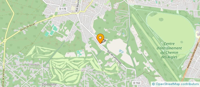localisation de l'entreprise SYND COPROPRIETE LES CHENES  GOUVIEUX