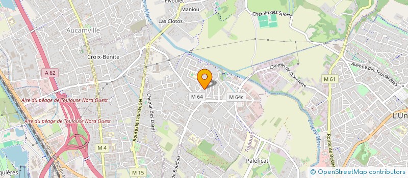 localisation de l'entreprise SYND COPROPRIETE LES MIRABELLES II  LAUNAGUET