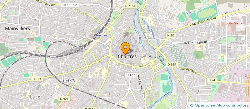 localisation de l'entreprise SYND COPROPRIETE LES MOUSSES à CHARTRES