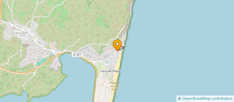 localisation de l'entreprise SYND COPROPRIETE LES PINS à LEUCATE