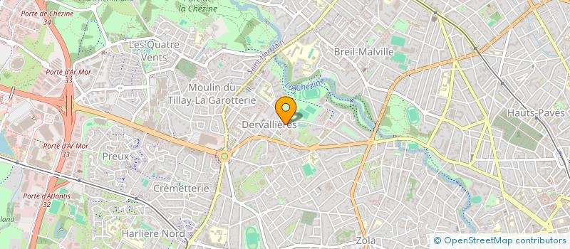localisation de l'entreprise SYND COPROPRIETE LES ROITTELETS à NANTES
