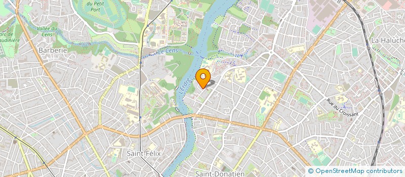 localisation de l'entreprise SYND COPROPRIETE LES SOUPIRS à NANTES