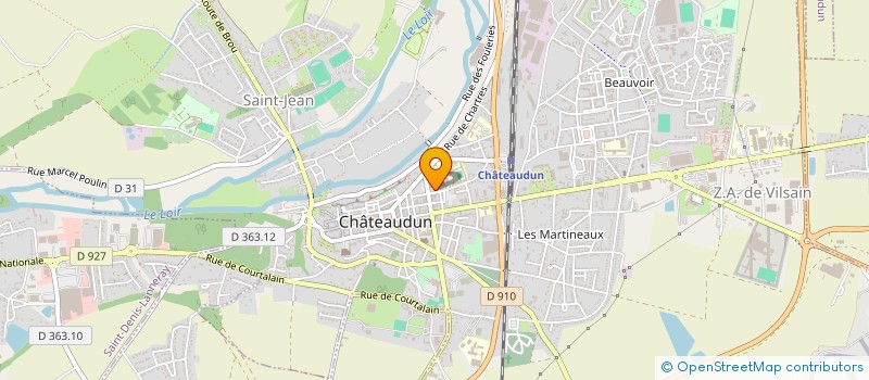 localisation de l'entreprise SYND COPROPRIETE LES VIEUX FOSSES à CHATEAUDUN