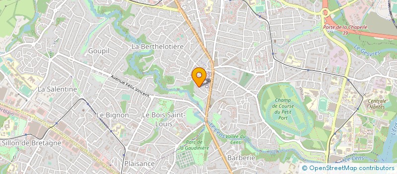 localisation de l'entreprise SYND COPROPRIETE LOGIS DE LA VALLEE à ORVAULT