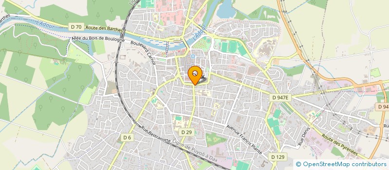 localisation de l'entreprise SYND COPROPRIETE LORRINA  DAX