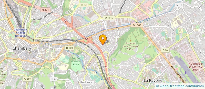 localisation de l'entreprise SYND COPROPRIETE MAGDELEINE III  BARBERAZ