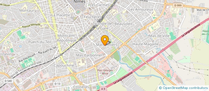 localisation de l'entreprise SYND COPROPRIETE MARRONNIERS 1  NIMES