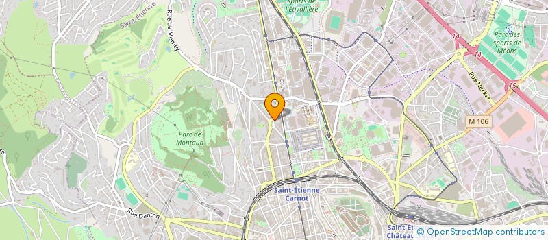 localisation de l'entreprise SYND COPROPRIETE MASSENET  SAINT-ETIENNE