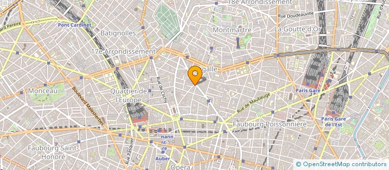 localisation de l'entreprise SYND COPROPRIETE PIGALLE  PARIS