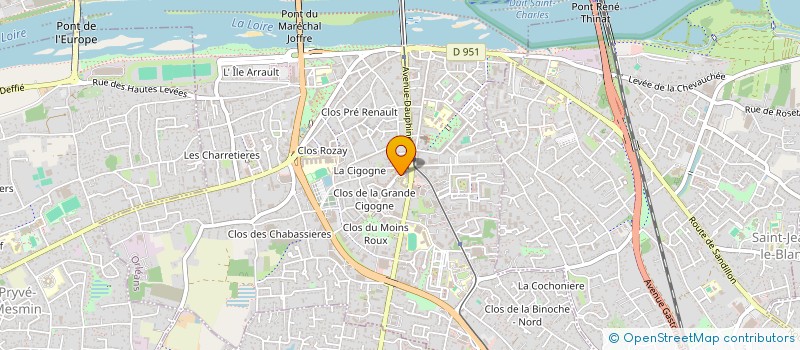 localisation de l'entreprise SYND COPROPRIETE PORTE DU MIDI II à ORLEANS