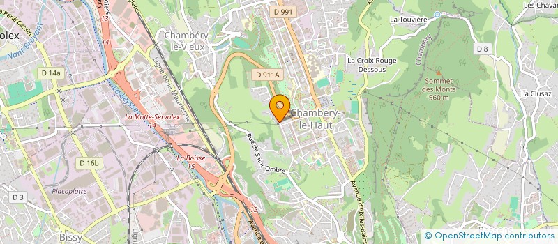 localisation de l'entreprise SYND COPROPRIETE PRE VERT I  CHAMBERY